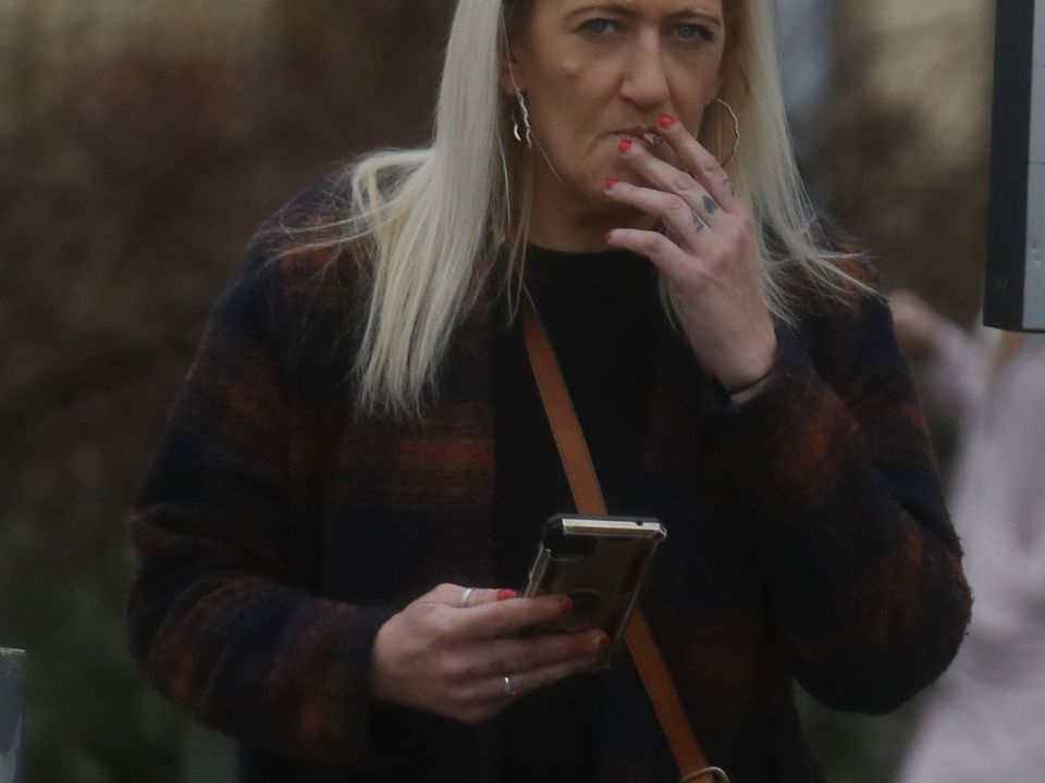 Lorraine Wolfe of Blackhorse Avenue in Cabra admitted stealing St Patrick’s Day celebration items. Picture by Paddy Cummins.