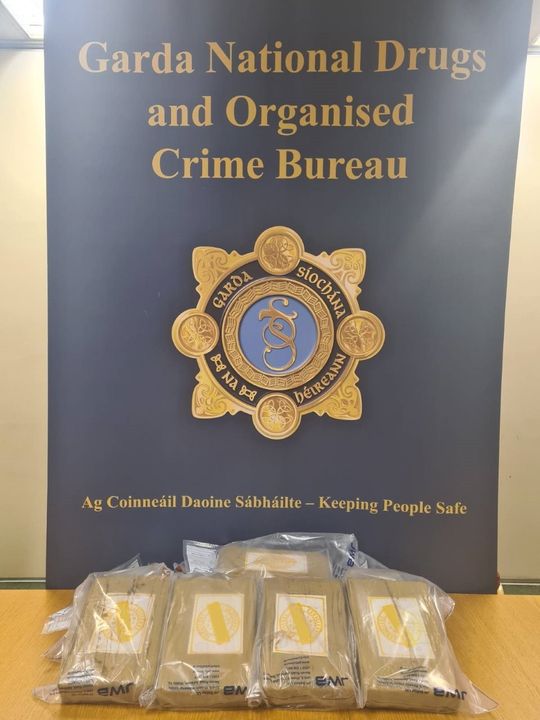 Cocaine seized in Dublin