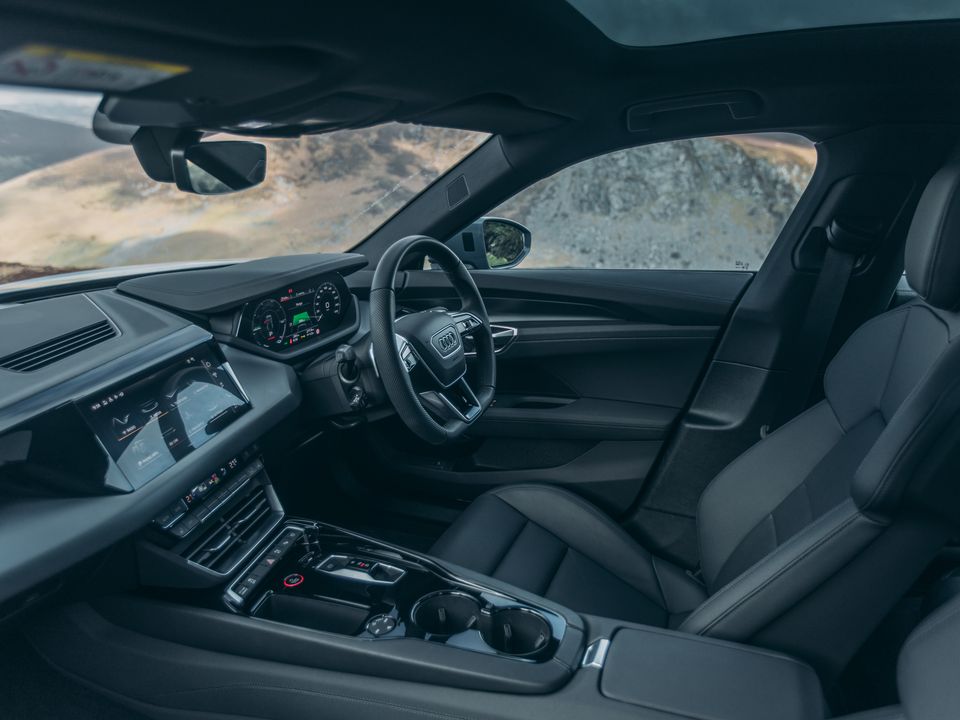 Audi RS e-tron GT's interior