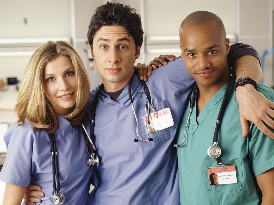 The cast of Scrubs