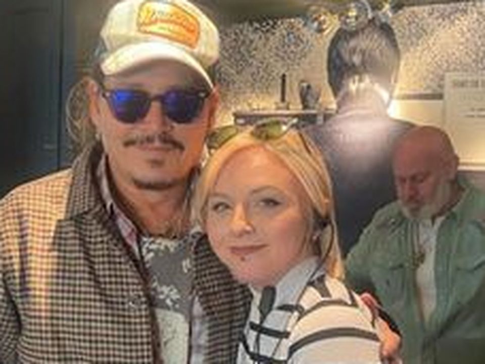 Depp enjoyed some fish and chips at the Bridge Tavern in Newcastle before the verdict was announced