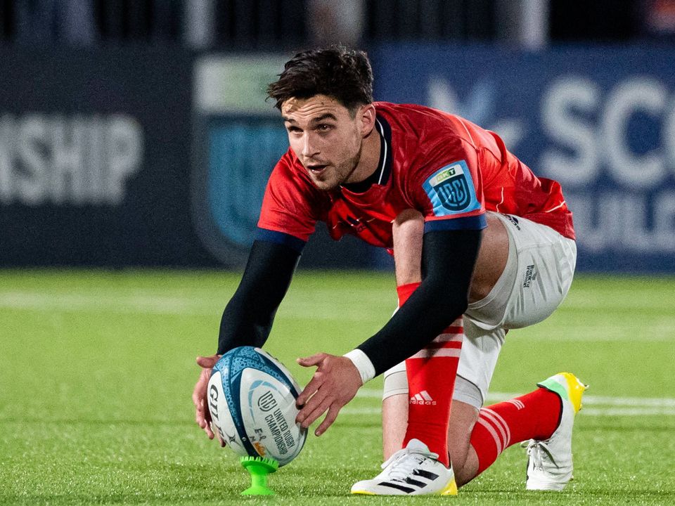 Joey Carbery must have a good kicking game for a Munster victory. Photo: Paul Devlin/Sportsfile