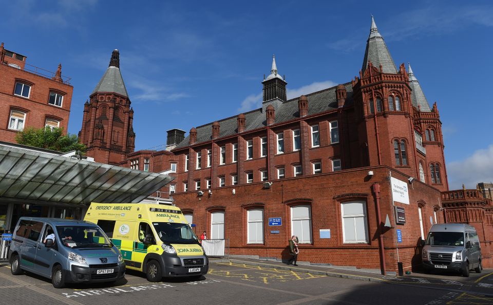 Birmingham Children’s Hospital, where the child died last Thursday (Joe Giddens/PA)
