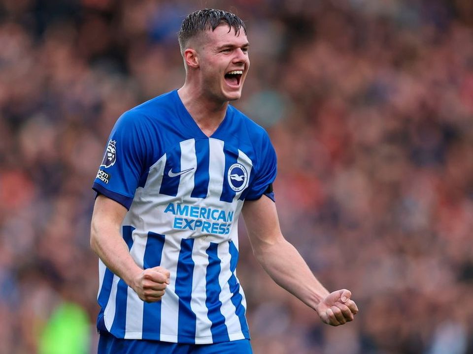 Evan Ferguson has not started regularly for Brighton this season.