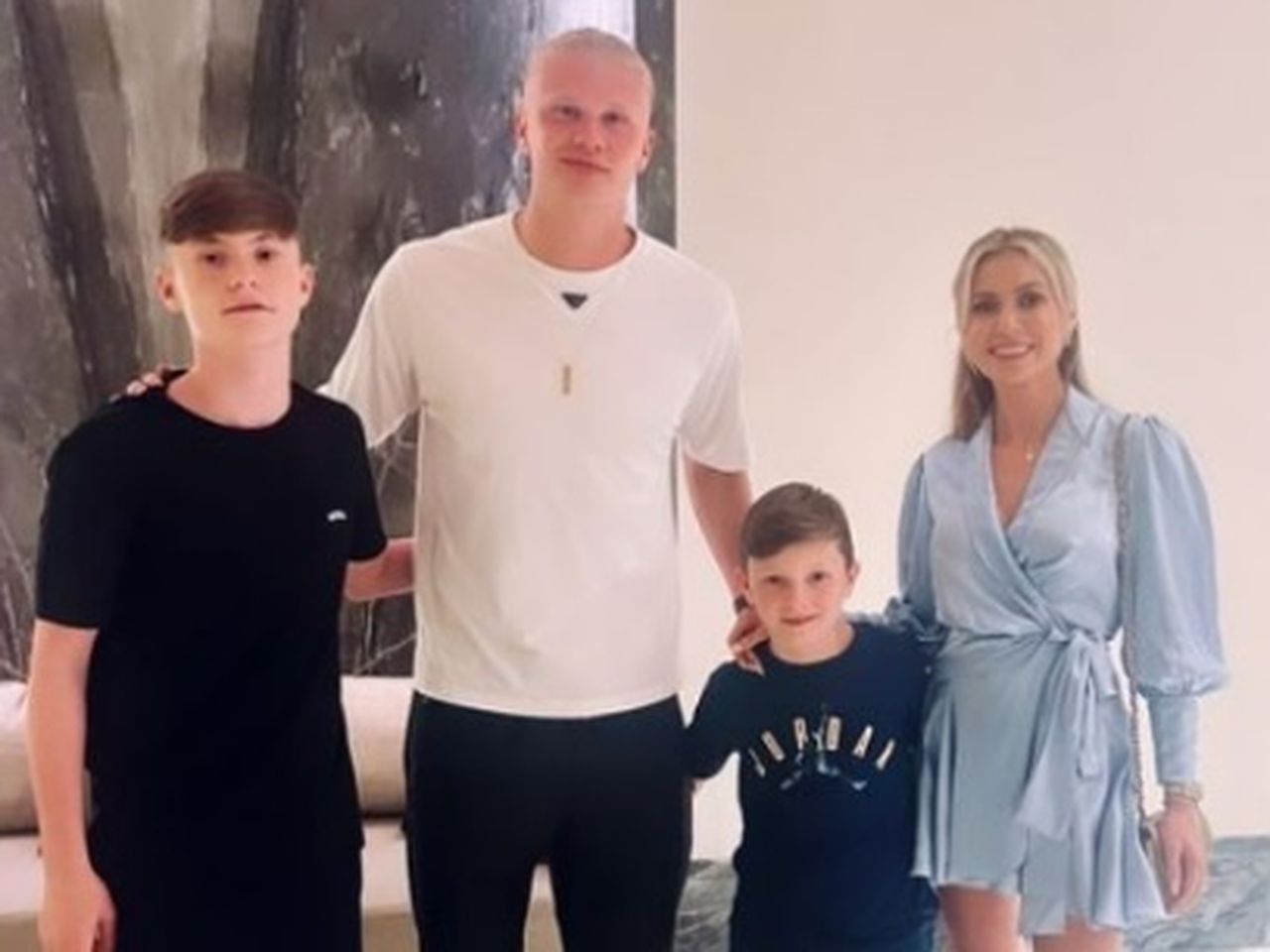 Robbie Keane’s kids hang out with Erling Haaland and Tommy Fury at ...