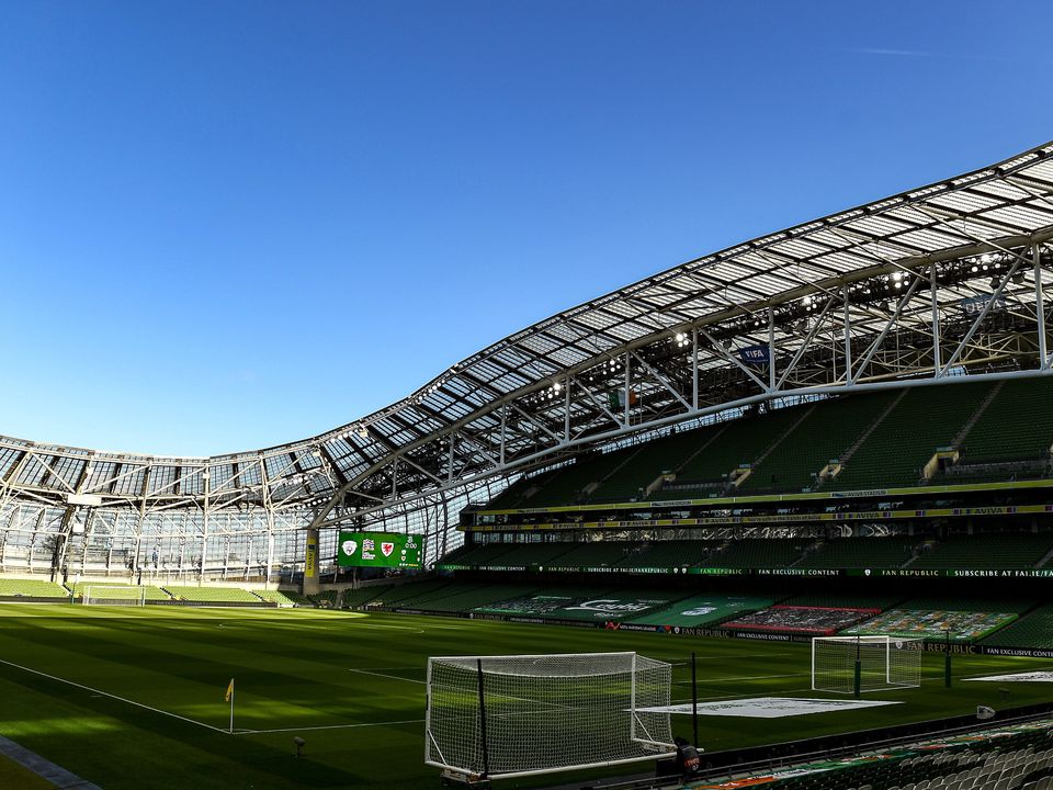 Aviva Stadium in Dublin. Photo: Harry Murphy/Sportsfile