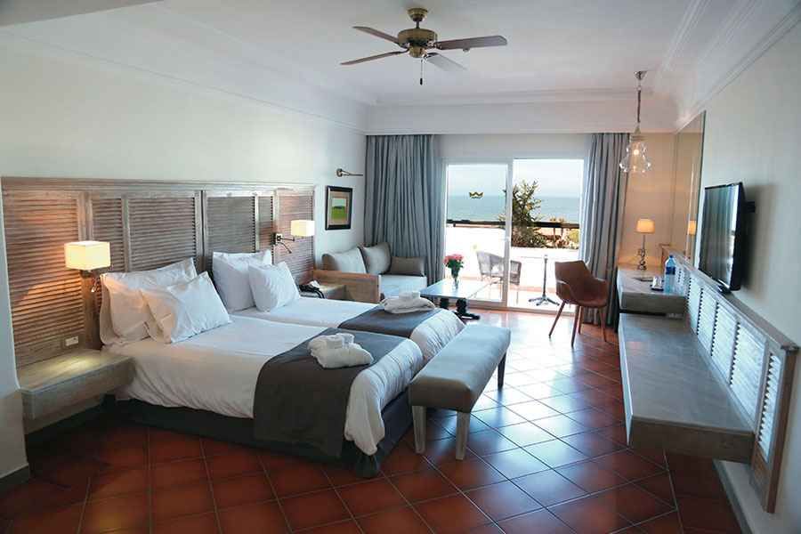 A room at Agadir’s Riu Tikida Beach Hotel