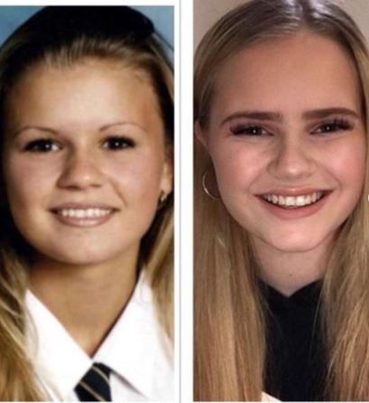 Kerry Katona and daughter Lilly-Sue.