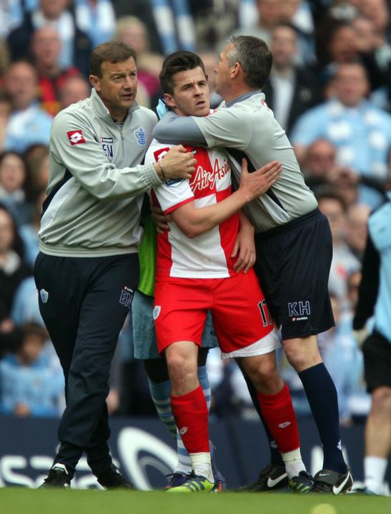 The sending off of Joey Barton ultimately caught up with QPR (Dave Thompson/PA)