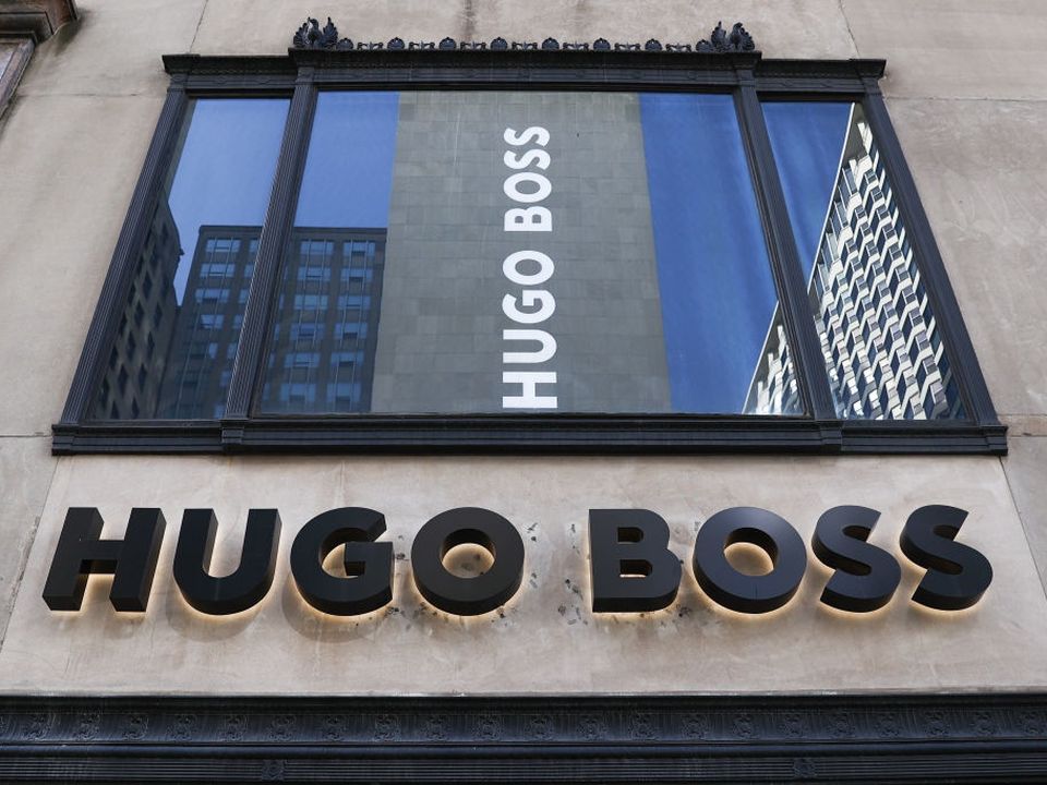 Hugo Boss. Stock image