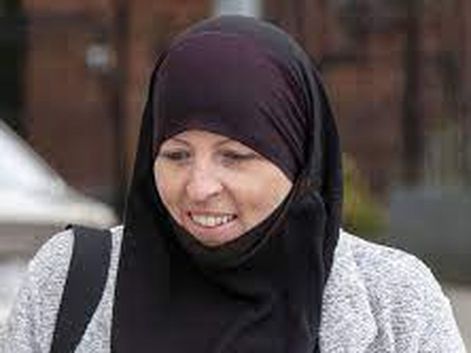 Lisa Smith outside court