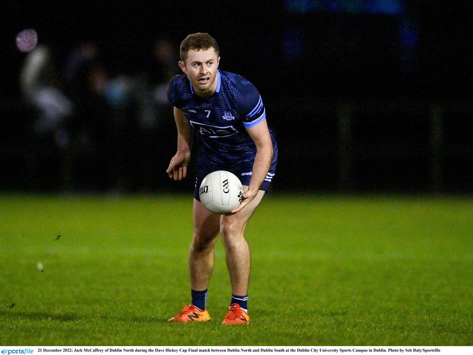 Jack McCaffrey's return should provide a boost for Dublin. Photo: Seb Daly/Sportsfile