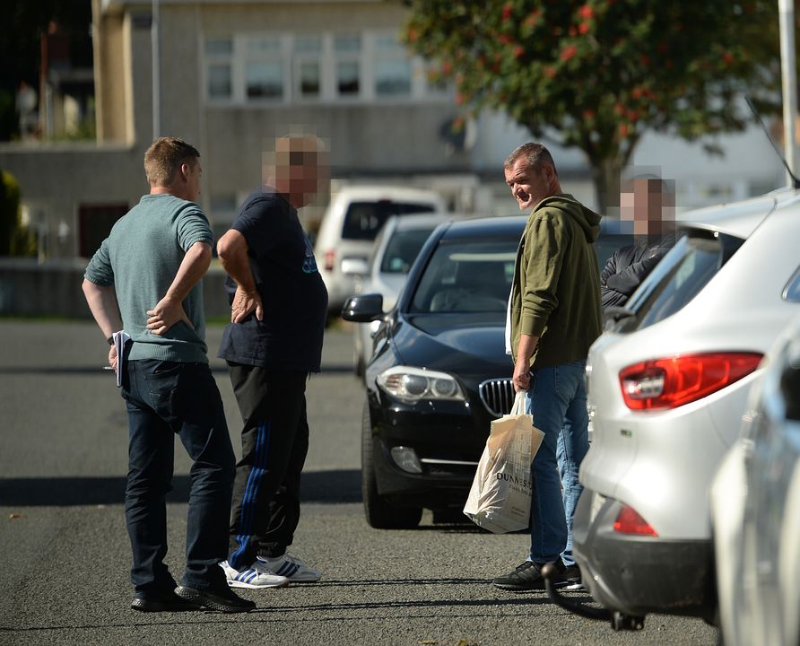 Keith Johnson pictured at his home
