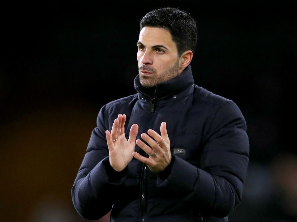 Mikel Arteta is aiming for Champions League football (Bradley Collyer/PA)
