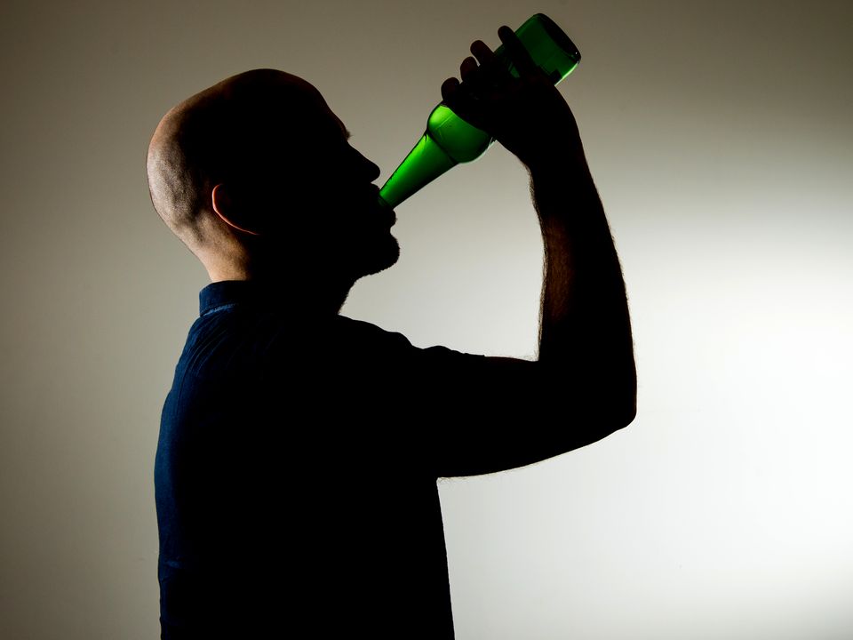 Man drinking (stock) (Dominic Lipinski/PA)