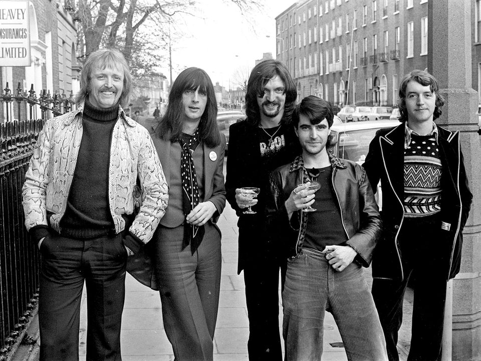 Horslips pictured in 1975