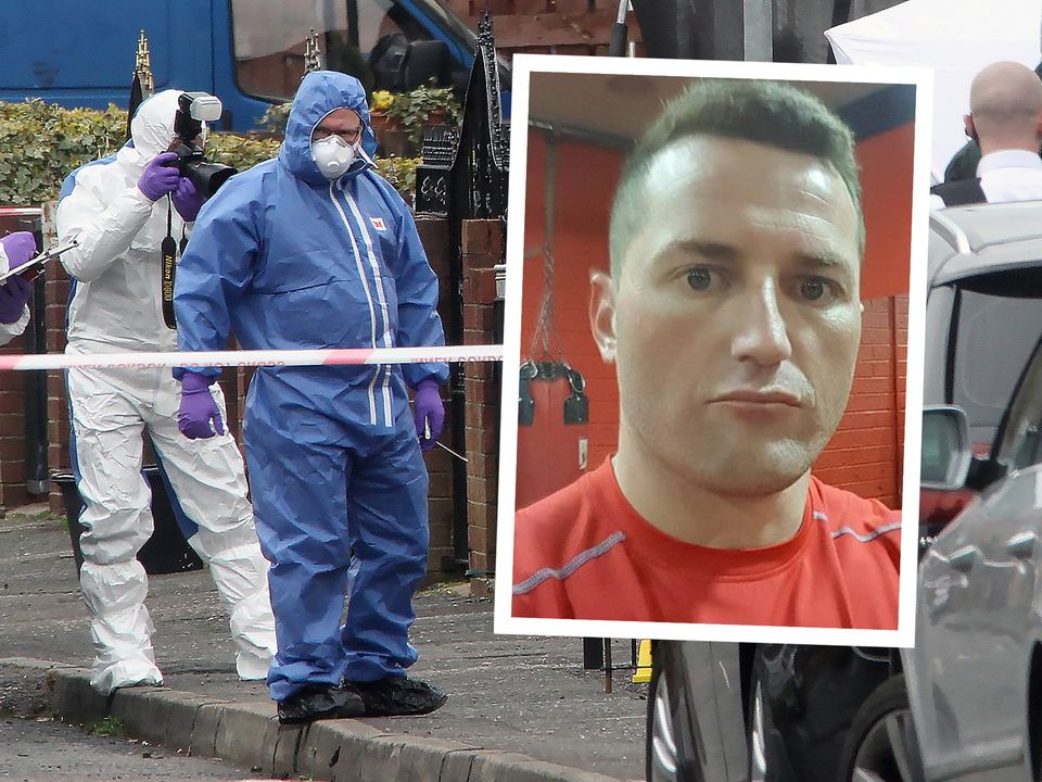 Notorious hitman Robbie Lawlor was gunned down on the streets of Belfast