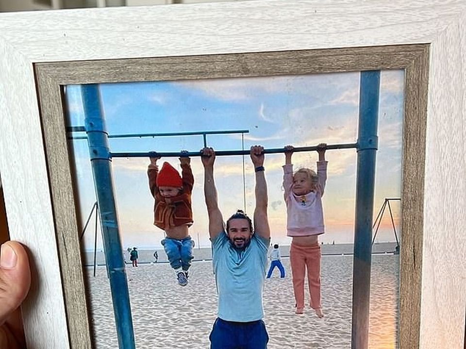 Joe Wicks The Body Coach sparks controversy after sharing pic of baby hanging from pull up bar SundayWorld