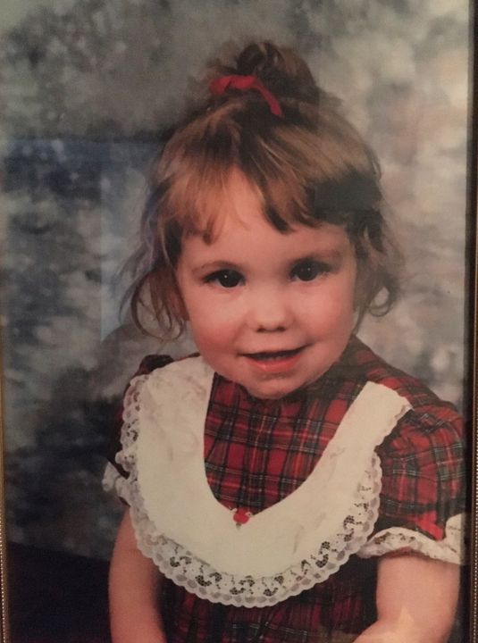 A picture of a young Natalie McNally posted by her brother Brendan on Twitter yesterday