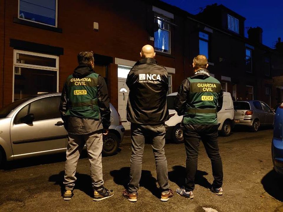 The arrests in Spain  triggered a number of searches in the UK, including residential premises in Rochdale