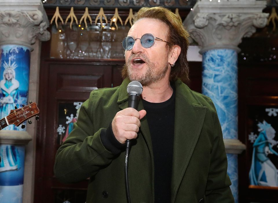 U2's Bono Photo: Lorraine O'Sullivan/PA