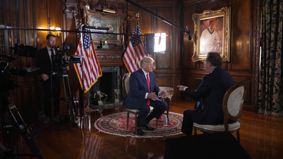 Donald Trump is the first guest on Piers Morgan’s new show (TalkTV/ Piers Morgan Uncensored)