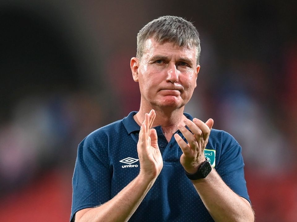 Ireland manager Stephen Kenny after his side's defeat against Armenia