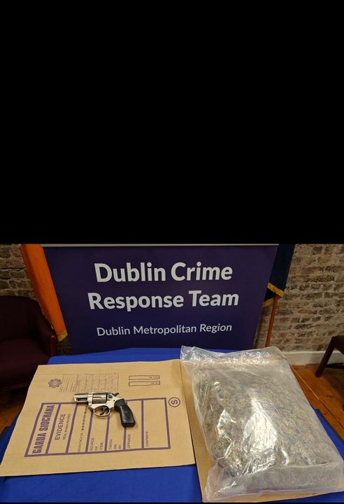 Gun and cannabis seized in Ballyfermot