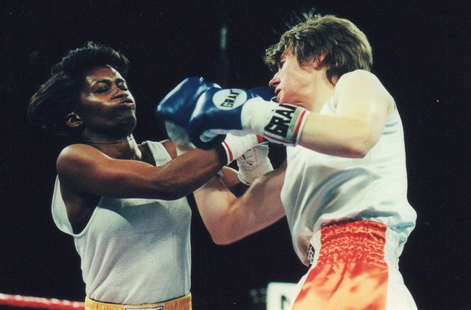 Deirdre fights Debra Stroman in 1996