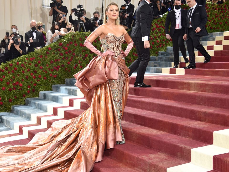 With a theme like ‘gilded glamour’, this year’s Met Gala was always going to be an opulent one (Evan Agostini/AP)