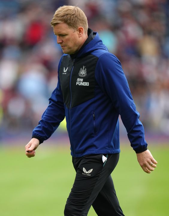 Eddie Howe reflected on a difficult afternoon at his old club (Nick Potts/PA)