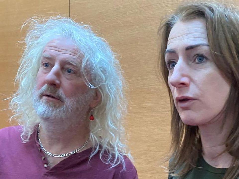 Ms Daly and MEP Mick Wallace, whose stance on the War in Ukraine has previously created controversy