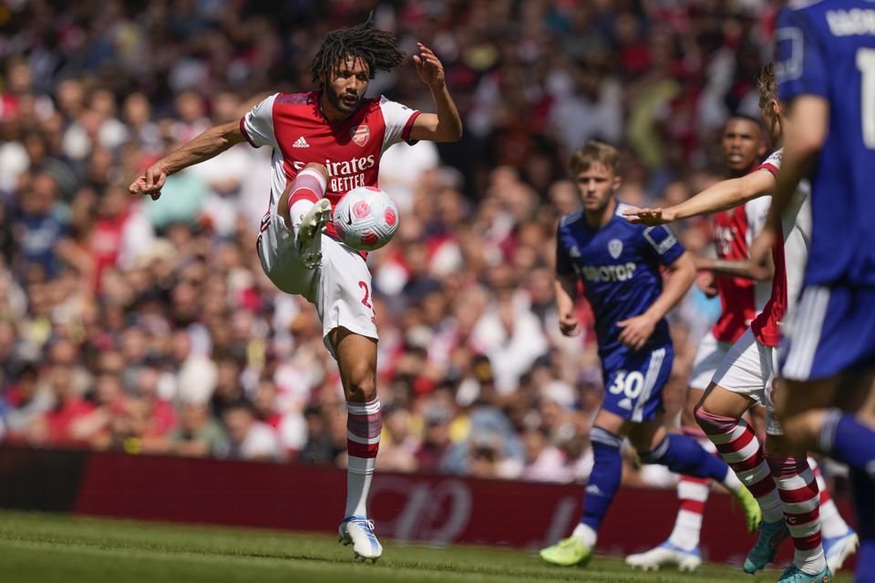 Mohamed Elneny has enjoyed a recent resurgence in the Arsenal midfield (Frank Augstein/AP)