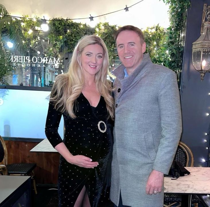 Jenny and former TD Tom enjoyed a meal at the swanky Marco Pierre White Steakhouse.