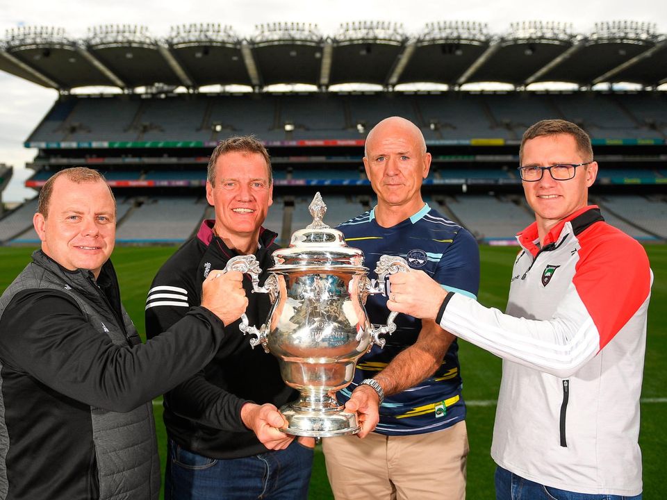 This weekend the Tailteann Cup semi-finals are given the prime time platform in Croke Park with no other senior men’s football games taking place, highlighting the push the GAA are making for the Tier 2 system. Photo: Sportsfile
