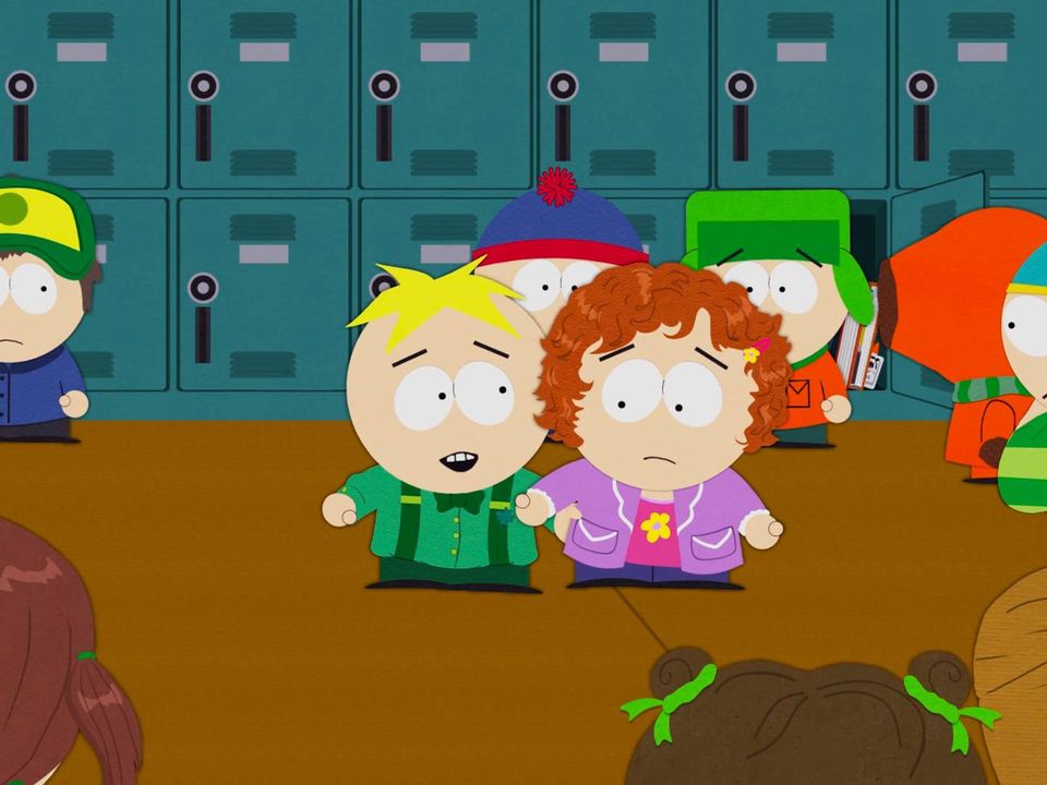 Butters pinches a classmate for not wearing green on St Patrick's Day and goes to jail for sexual assault