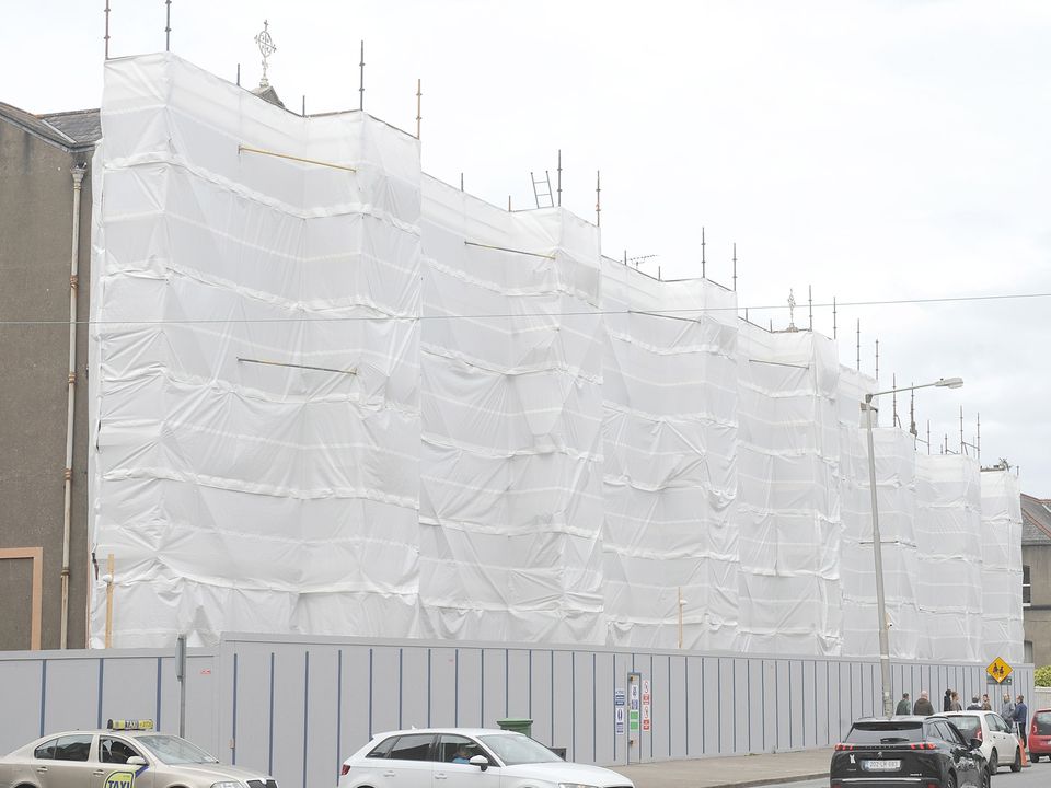 St. Joseph's Laundry, Seatown Place on Sunday afternoon. Photo: Aidan Dullaghan/Newspics