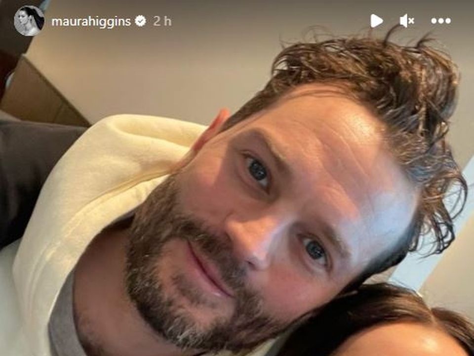 Maura Higgins and Jamie Dornan.