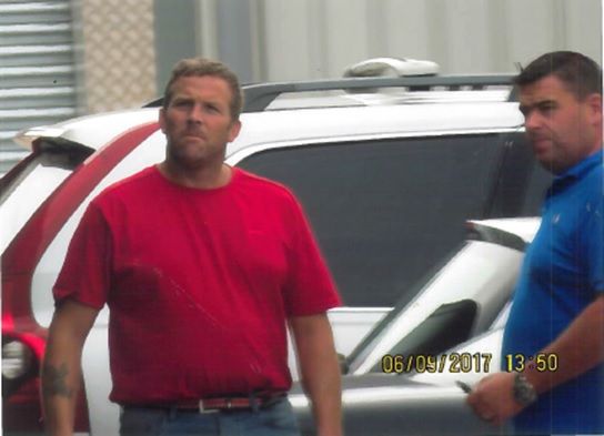 Vickery and Canning caught on surveillance photo by the National Crime Agency