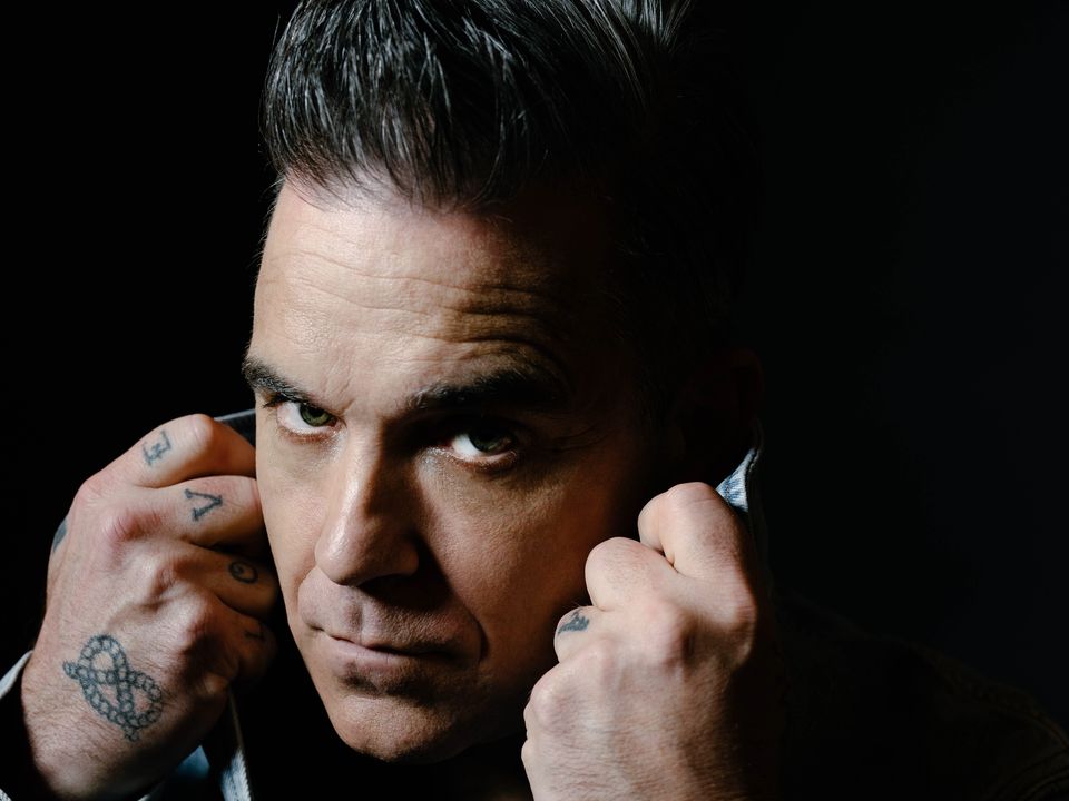 Robbie in his Take That days