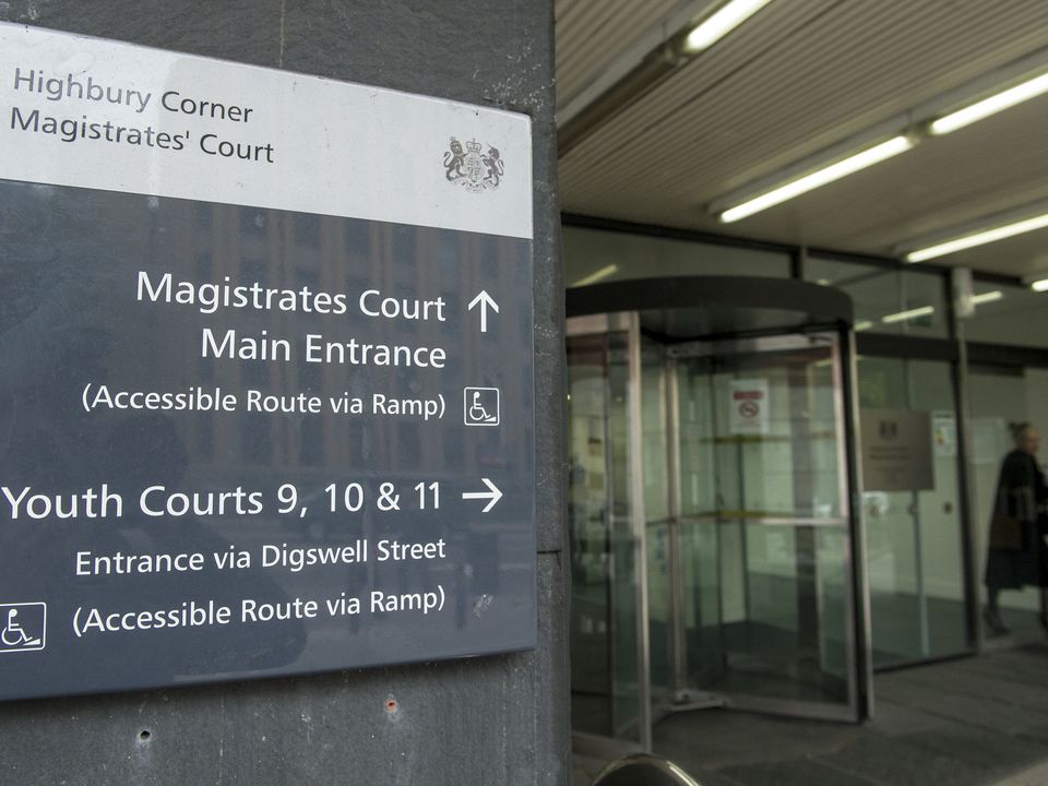 David Avhanvhondo appeared at Highbury Corner Magistrates’ Court, London (Anthony Devlin/PA)
