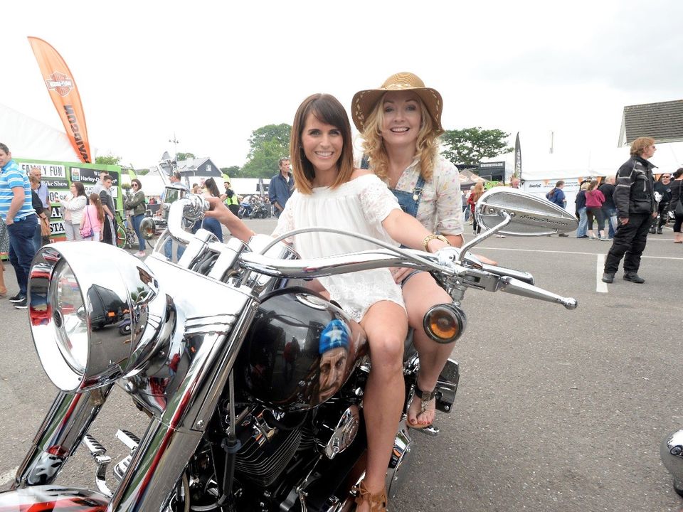 Revellers at BikeFest in Killarney, Co Kerry