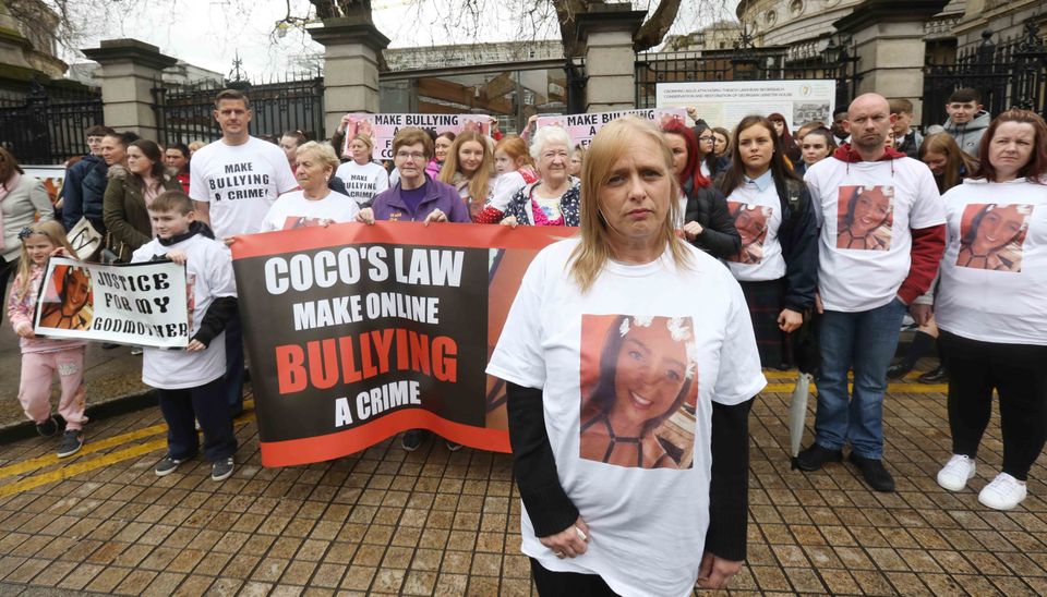 Jackie Fox started a campaign to have a new law to punish cyber bullies after ‘Coco’ died by suicide