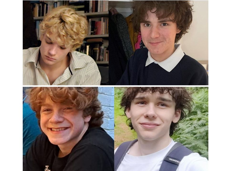 The bodies of Jevon Hirst, Harvey Owen, Wilf Henderson and Hugo Morris have been recovered