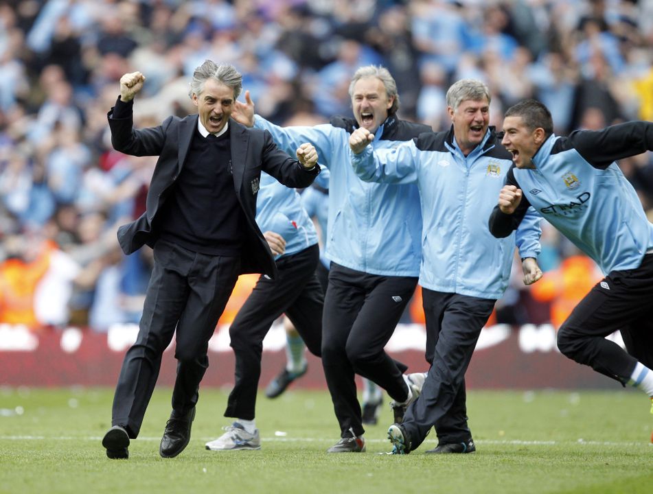 Aguero’s goal sparked jubilant celebrations and even QPR could party after avoiding relegation (Dave Thompson/PA)