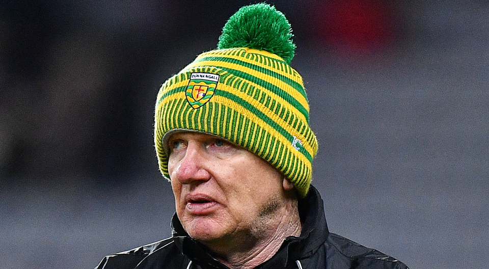 Donegal boss Declan Bonner could field a shadow team against Kerry. Photo: Eóin Noonan/Sportsfile