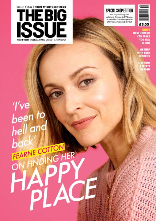 Fearne Cotton said family life helps her to keep ‘sane’ (The Big Issue/PA)