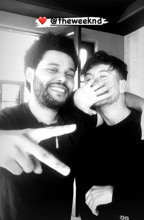 Barry Keoghan and The Weeknd.