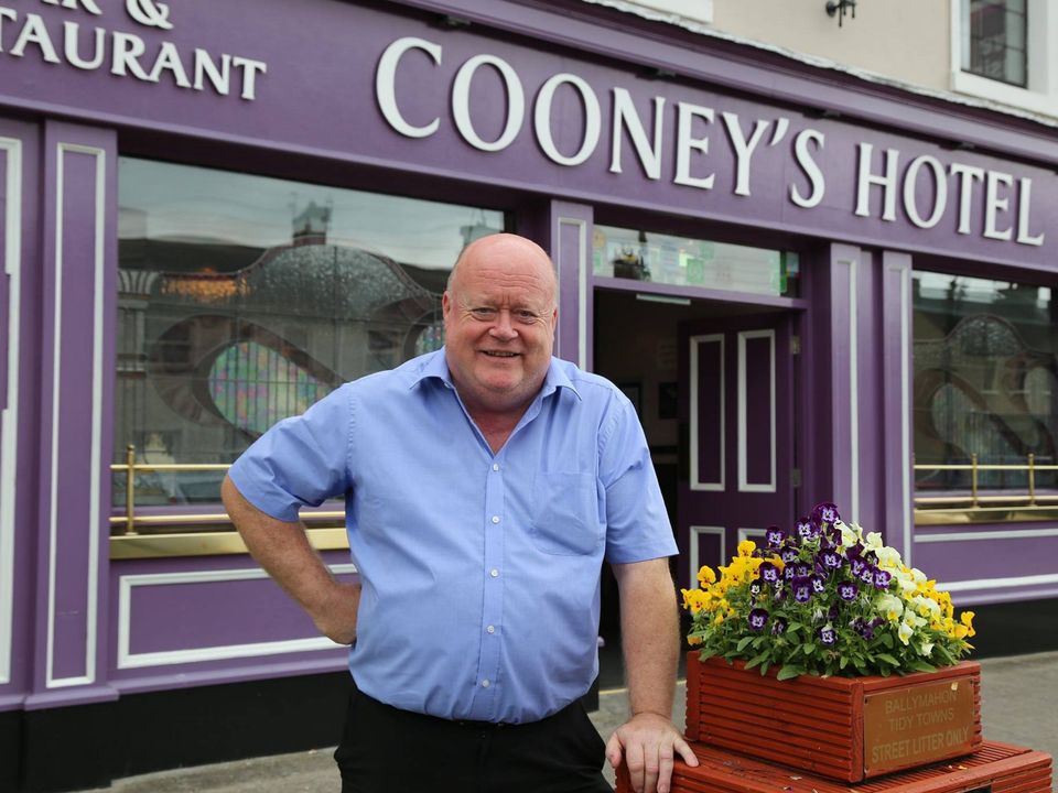 Former hotelier Michael Cooney admitted he had ‘crossed the line'