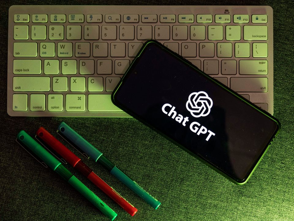 The ChatGPT app. Photo: NurPhoto via Getty Images